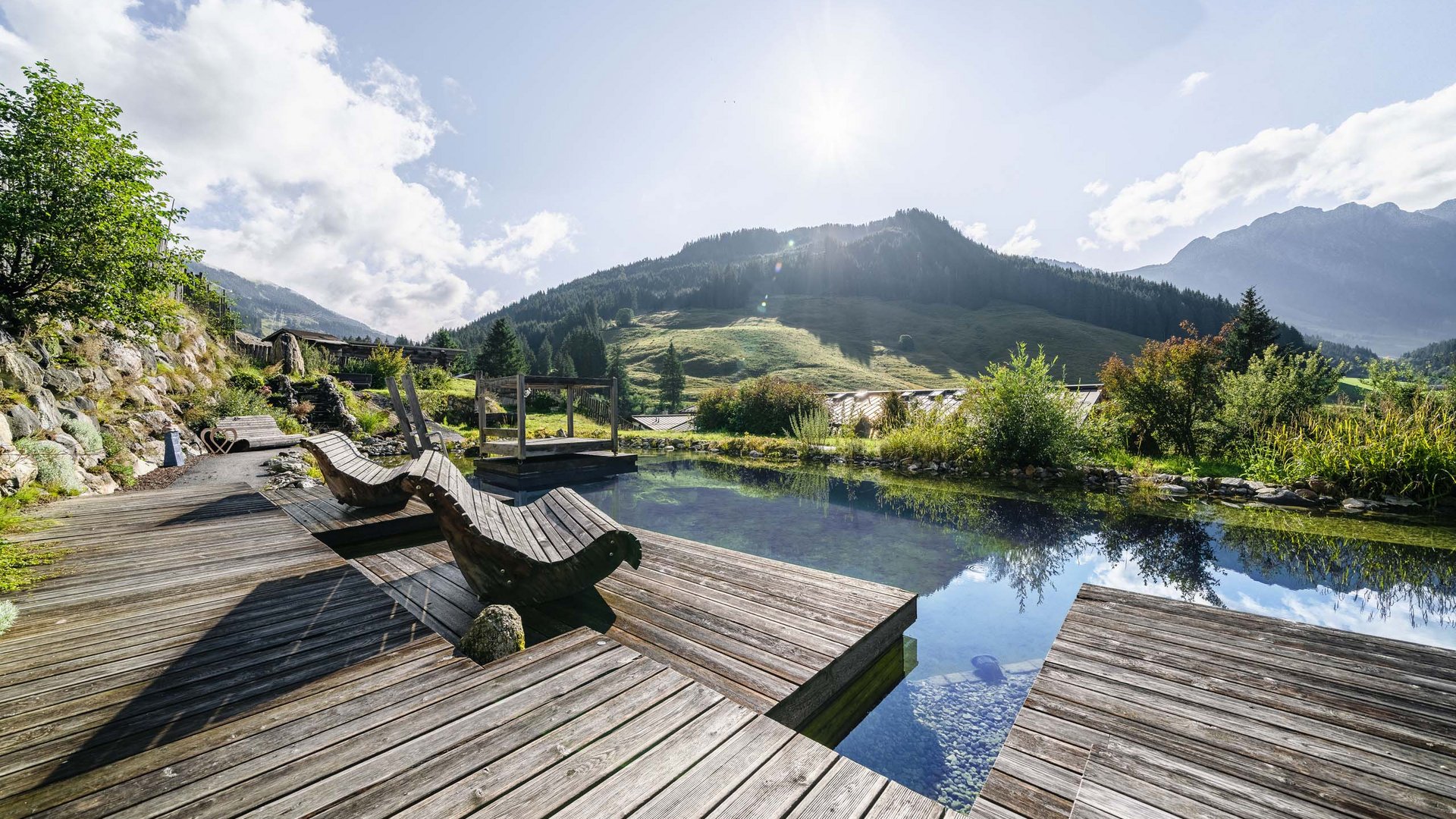 Wasserwelt in Gerlos • Der Grubacher: Biohotel in Tirol